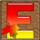 Autumn Sticker - E 