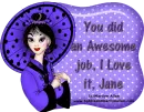 Lady with parasol - Jane