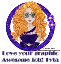 Love your graphic - Tyla