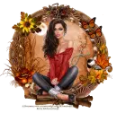 Brunette in Autumn - Jane