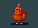 brown hen
