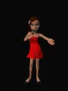 girl singing
