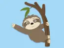 waving sloth