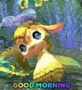 waving and good morning