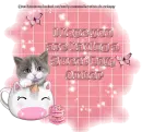 Kitty in a cup - Amber