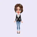 girl with like