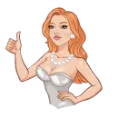 girl with like