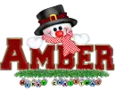 Merry Christmas - Amber