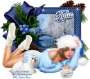 Woman in Santa Hat - Tyla
