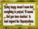 Being Happy