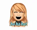 laugh girl
