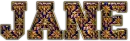 Damask Name - jane