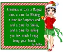Christmas Greeting for a Friend