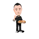 waving cook
