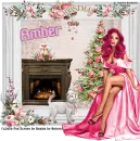 Pink Christmas - Amber