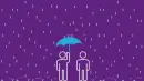in the rain