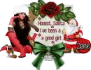 Honest Santa I've been a good girl - Jane