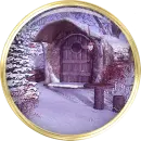 Brad with Winter scene