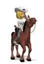 girl with horse