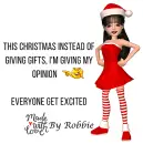 Robbie - fun Christmas tag