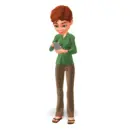 girl with mobilphone