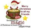 The Magic of Christmas - by Robbie