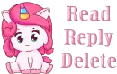 Unicorn Read Reply Delete