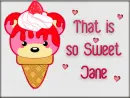Strawberry Cone - Jane