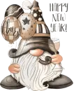 Happy New Year's Gnomie