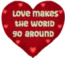 Love makes the world go around