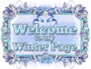 Welcome to my Winter page