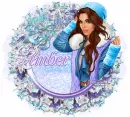 Amber Winter frosty flakes