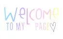 Welcome to my page