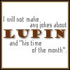 lupins time of the month