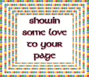 showing some love to your page