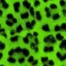 GREEN LEOPARD PRINT