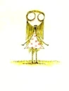 Tim Burton's Staring Girl