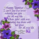 Mel - Happy Together - Flowers - Hearts
