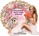 Happy Spring - Jane