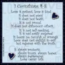 Scripture - Love Is Patient - Hearts