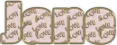 Love Letters w/gold trim - Jane