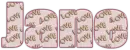 Love letters w/pink trim - Jane