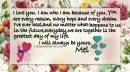 Mel - I Love You - Hearts - Love Sign
