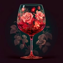 Wine Glass Background