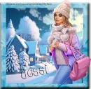 Woman in winter - Jessi