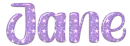 Purple stars name - Jane