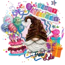 Happy Birthday Gnome - Lulu