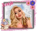 Blonde with Wine - Tonya