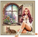 Woman by window - Jane