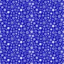 Blue Snowflake Background